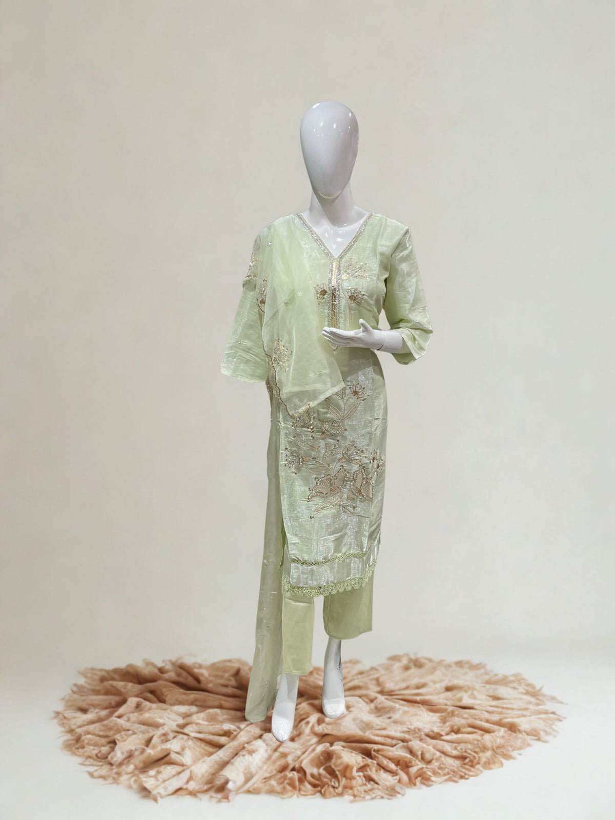 Premium Ready-Made Silk Suits for Women | Embroidered Suits M–XXL | Free Home Delivery